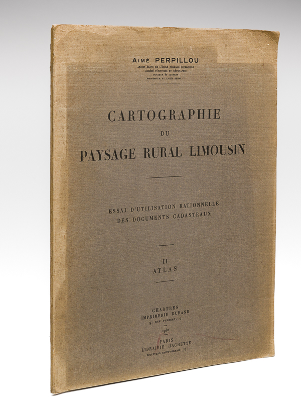 photo n°9 : Cartographie du Paysage Rural Limousin. Essai d'utilisation rationnelle des documents cadastraux. II : Atlas