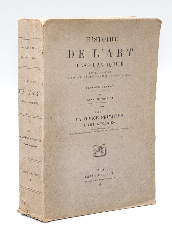 photo n°11 : Histoire de l'Art dans l'Antiquité. Tome VI : La Grèce Primitive. L'art mycénien.