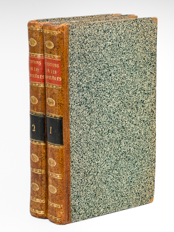 photo n°9 : Questions sur les Privilèges et Hypothèques, saisies immobilières et ordre, faisant suite au Régime hypotécaire (2 Tomes- Complet) [ Edition originale ]