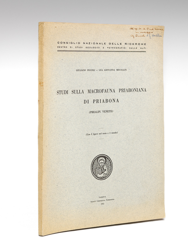 photo n°7 : Studi sulla macrofauna priaboniana di Priabona (Prealpi Venete) [ Edition originale - Livre dédicacé par l'auteur ]