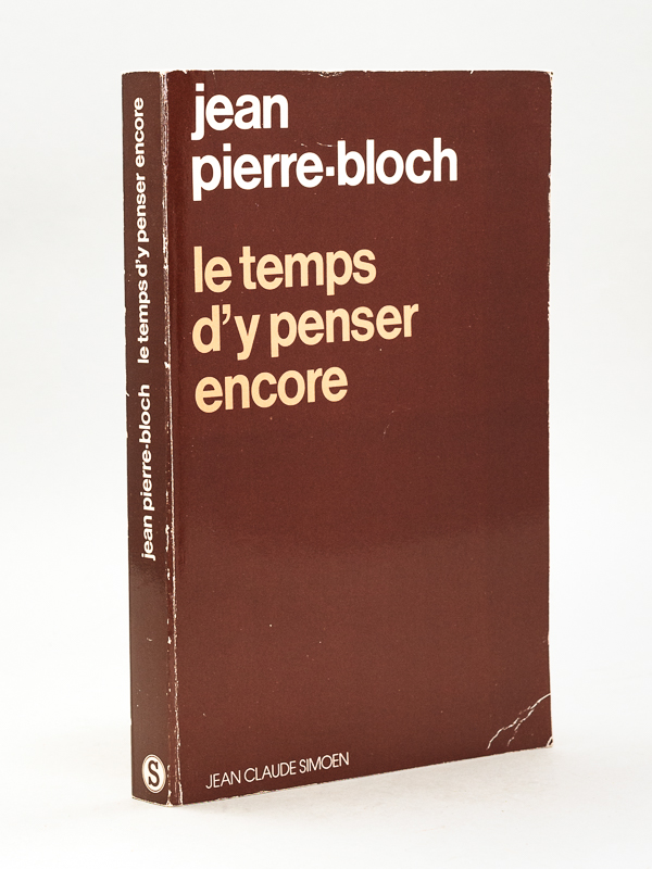 photo n°9 : Le temps d'y penser encore [ Livre dédicacé par l'auteur ]