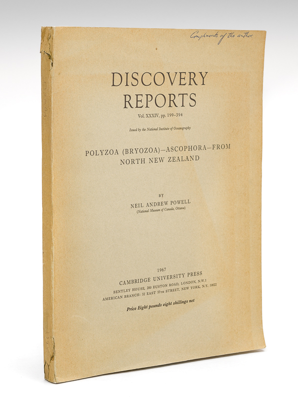 photo n°9 : Polyzoa (Bryozoa) - Ascophora - from Norh New Zealand (Discovery Reports Vol. XXXIV)
