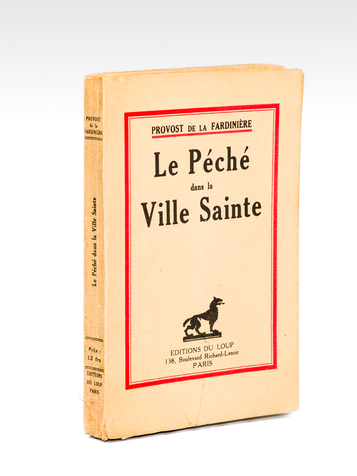 photo n°9 : Le Péché dans la Ville Sainte [ édition originale, exemplaire signé par l'auteur ]