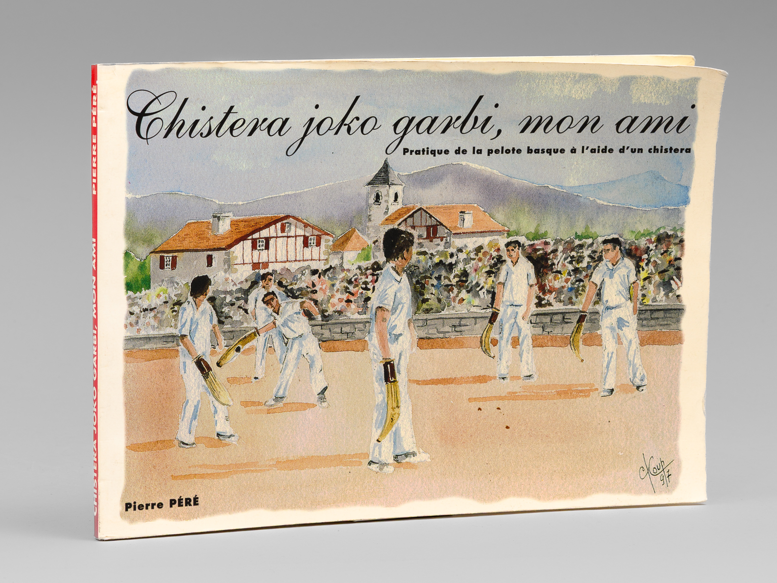 photo n&deg;10 : Chistera joko garbi, mon ami. Pratique de la pelote basque &agrave; l'aide d'un chistera