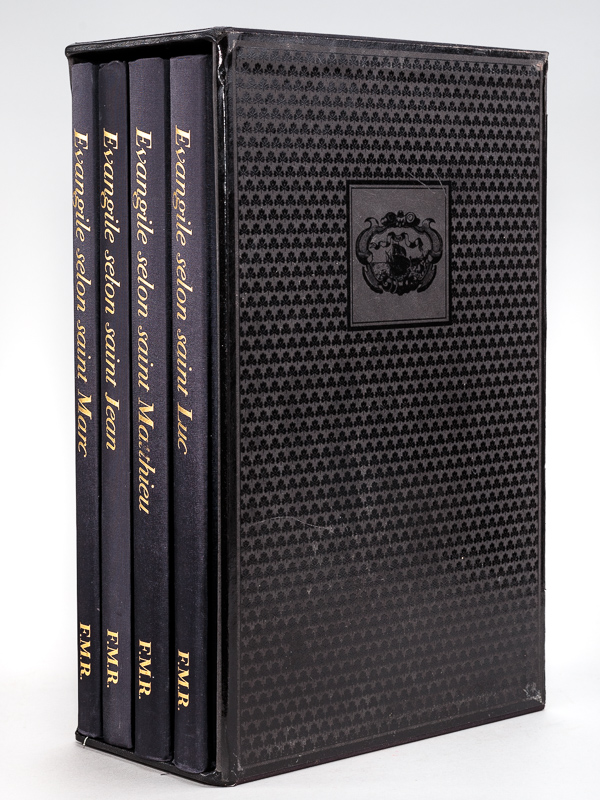 photo n°14 : Les Quatre Evangiles. Evangile selon Saint Matthieu. Evangile selon saint Marc. Evangile selon saint Luc. Evangile selon Saint Jean (4 Tomes - Complet) Texte latin dans l'édition critique d'Oxford. Texte français dans la traduction de Port-R