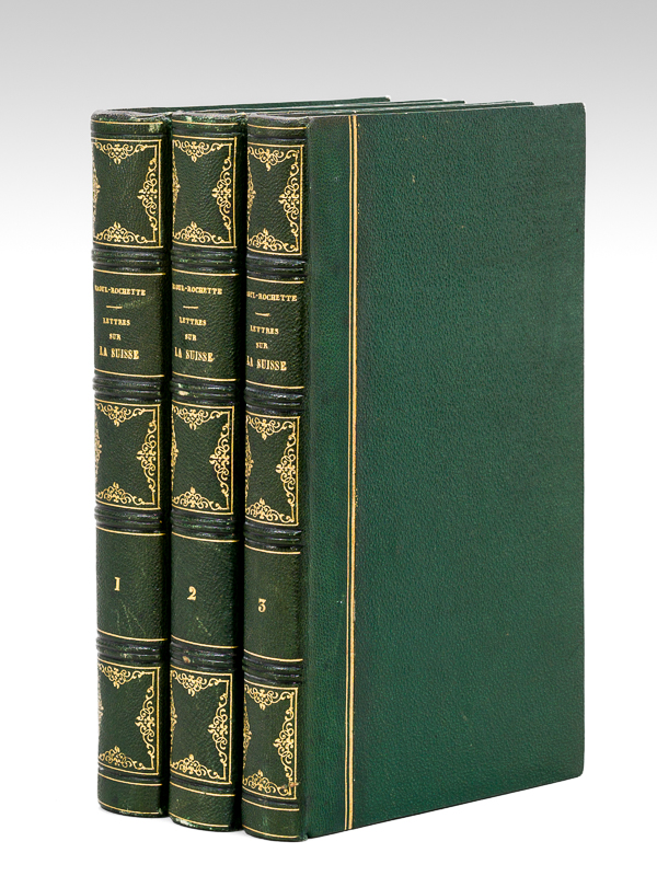 photo n°15 : Lettres sur la Suisse, écrites en 1819-1820 et 1821 (3 Tomes - Complet)
