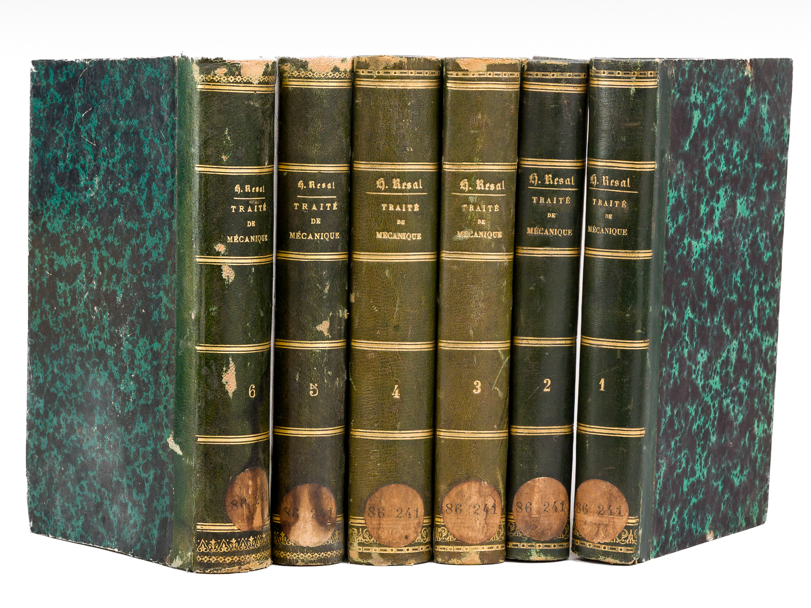 photo n°10 : Traité de mécanique générale comprenant les leçons professées à l'Ecole Polytechnique (Tomes 1 à 6) [ Edition originale ] Tome I : Cinématique - Théorèmes généraux