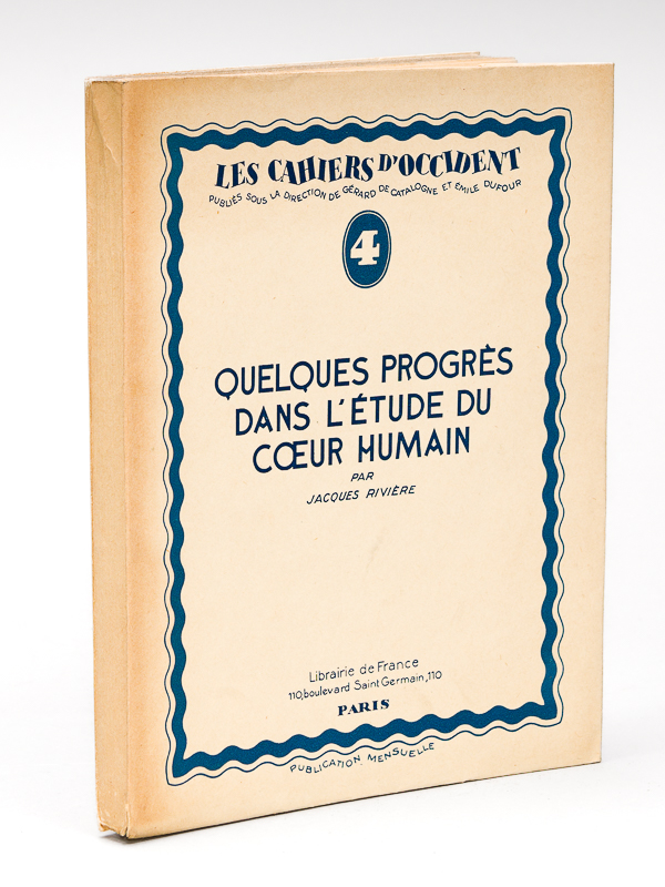 photo n°8 : Quelques progrès dans l'Etude du Coeur humain (Freud et Proust) [ Edition originale  ]