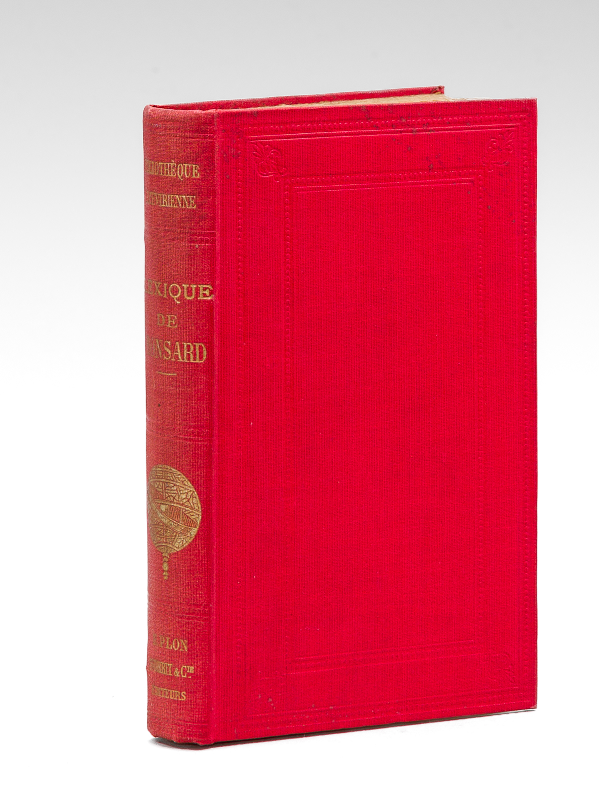photo n°9 : Lexique de Ronsard. Précédé d'une Etude sur son vocabulaire, son orthographe et sa syntaxe