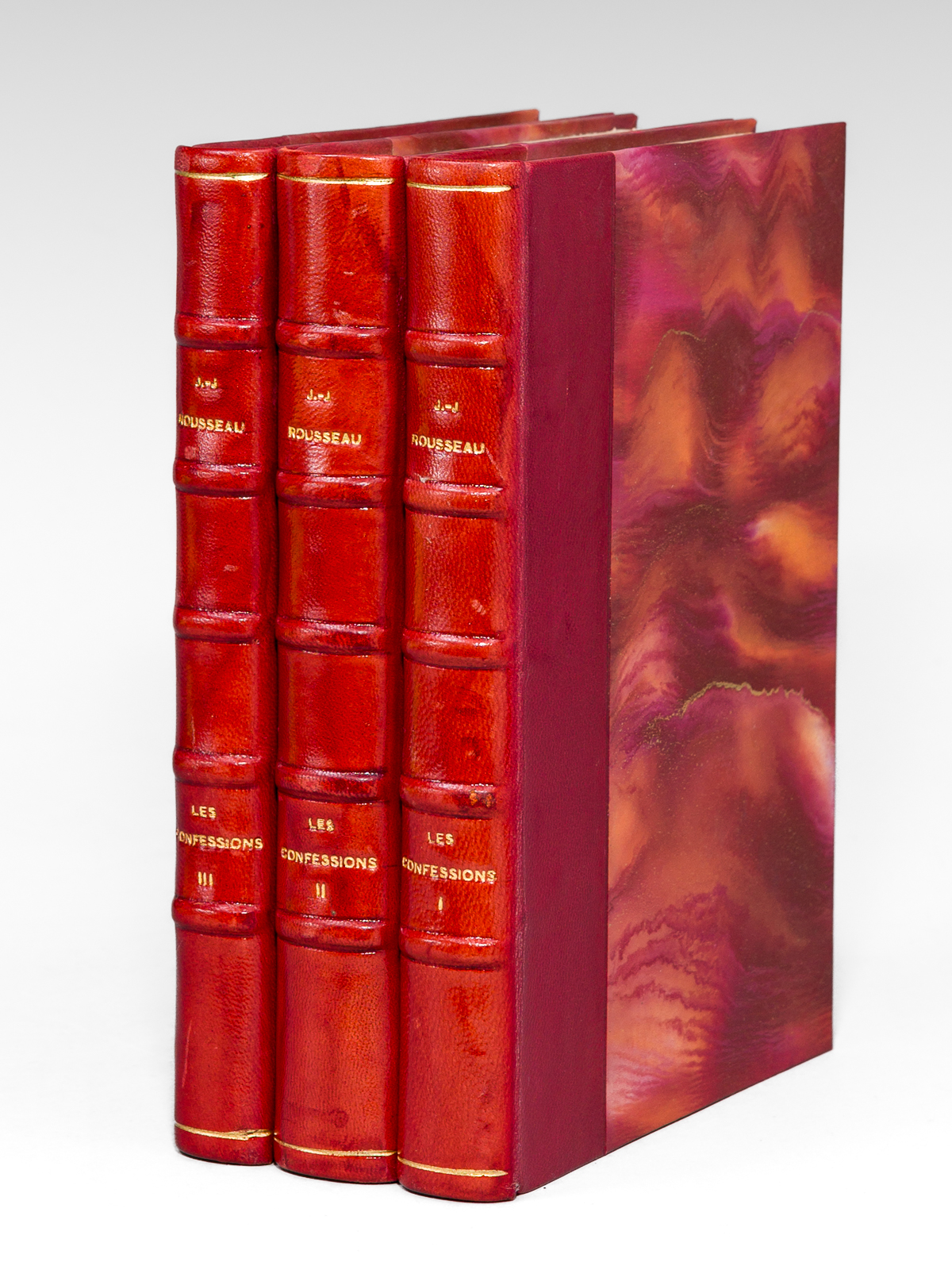 photo n°12 : Les Confessions (3 tomes, complet) - édition intégrale publiée sur le texte autographe conservée à la Bibliothèque de Genève