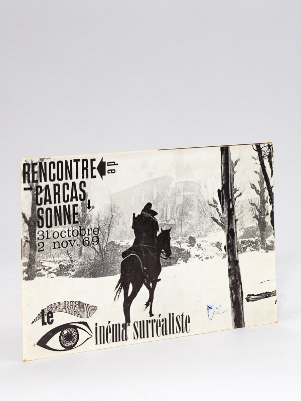 photo n°9 : Rencontre de Carcassonne 31 octobre 2 novembre 1969. Le Cinéma Surréaliste. Programme de la Rencontre de Culture cinématographique de Carcassonne.