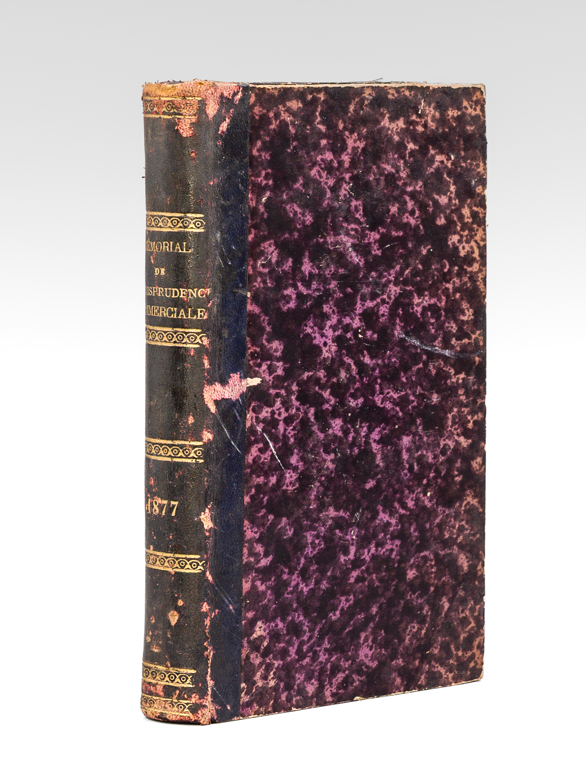 photo n°14 : Mémorial de jurisprudence commerciale et maritime : Année 1877 Tome XLIV