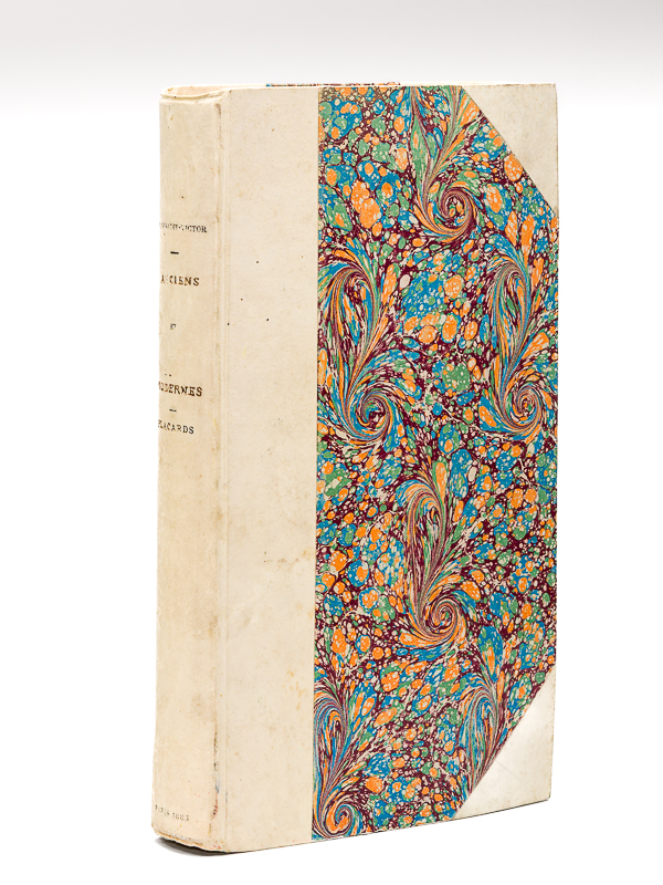 photo n&deg;14 : Anciens et Modernes [ Texte des placards d'&eacute;preuves en vue de la publication en volumes avec texte autographe de l'avertissement et des tables par Alidor Delzant ]