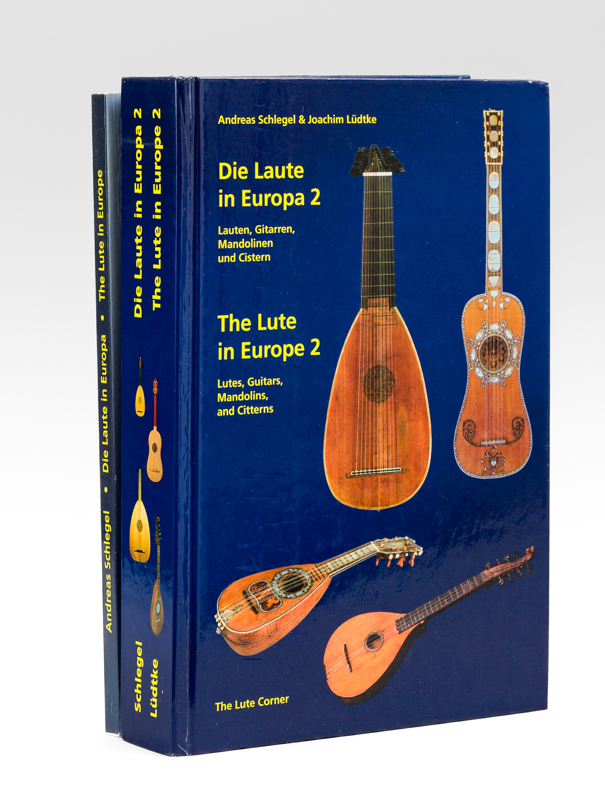 photo n°9 : Die Laute in Europa (2 Bände) I : Geschichte und Geschichten zum Geniessen ; II : Lauten, Gitarren, Mandolinen und Cistern - The Lute in Europe (2 Volumes) I : A History to Delight ; II : Lutes, Guitars, Mandolins and Citterns [ Signed copies with tw