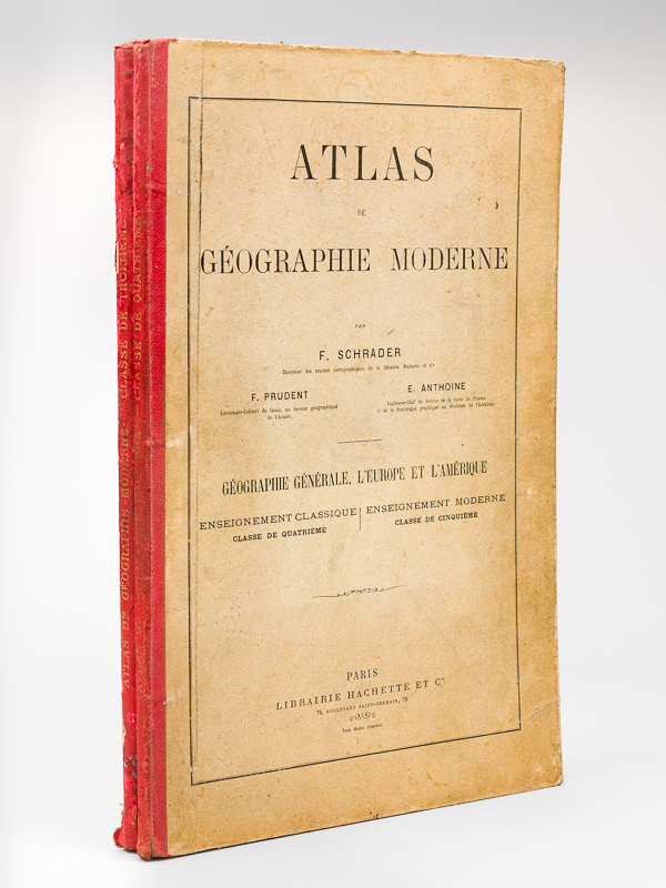 photo n°11 : Atlas de Géographie moderne. Géographie générale. L'Europe et l'Amérique. Enseignement classique Classe de Quatrième. Enseignement moderne Classe de Cinquième [ On joint : ] Atlas de Géographie moder