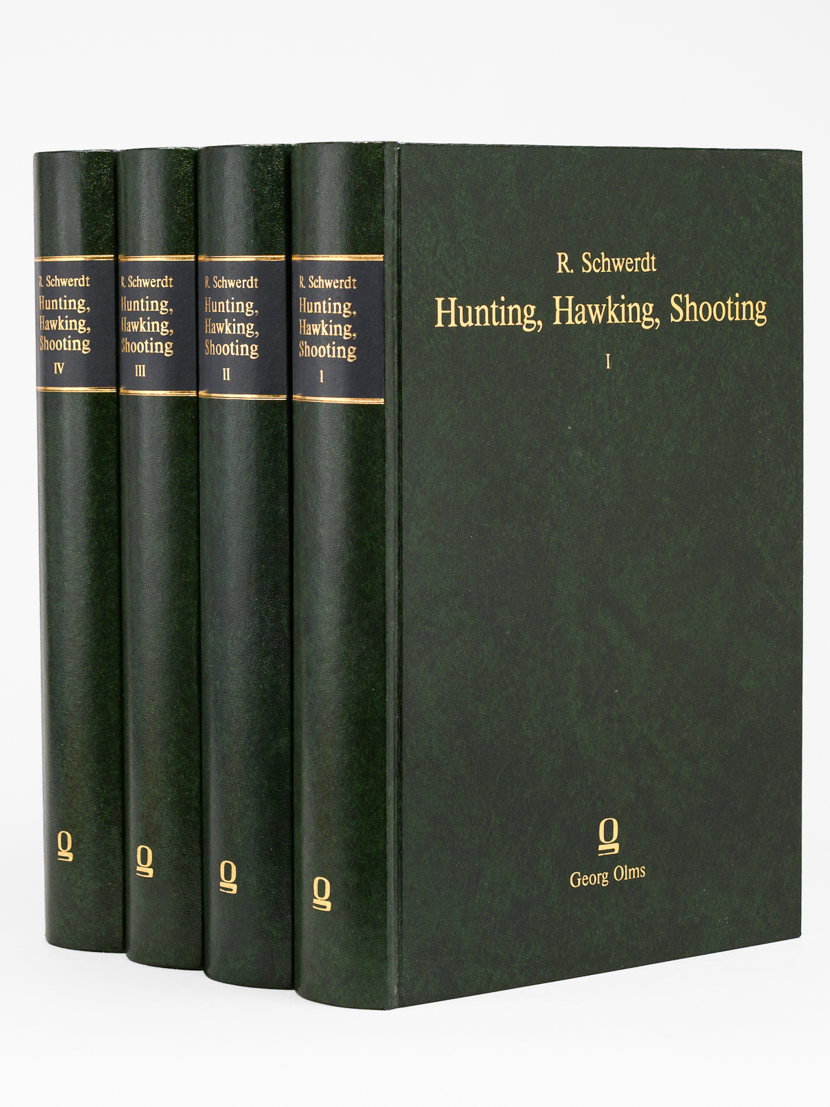 photo n&deg;10 : Hunting, Hawking, Shooting illustrated in a catalogue of books, manuscripts, prints and drawings. (4 Volumes)