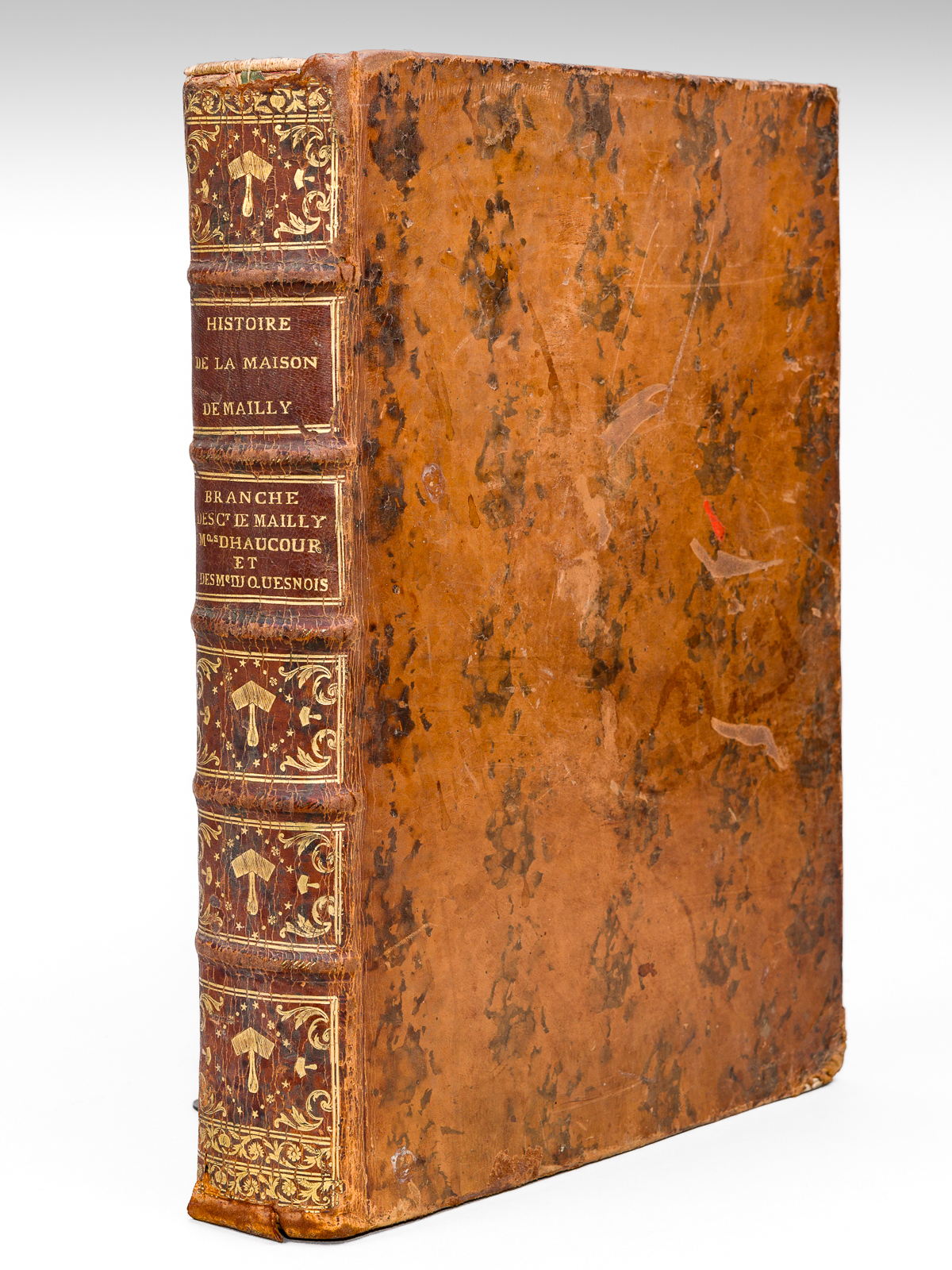photo n°17 : Extrait de la Généalogie de la Maison de Mailly Suivi de l'Histoire de la Branche des Comtes de Mailly Marquis d'Haucourt et de celle des Marquis de Quesnoy [ Edition originale ]