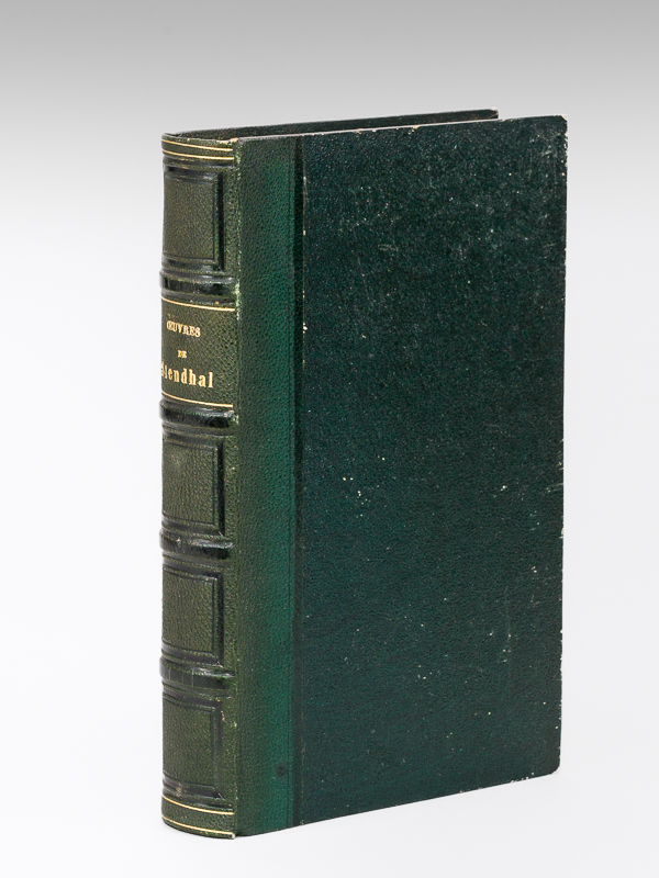 photo n°10 : Romans et Nouvelles par De Stendhal (Henri Beyle) [ Edition en partie originale ]  Armance - Mina Wangel - San Fransicso a Ripa - Philibert Lescale - Souvenirs d'un gentilhomme italien