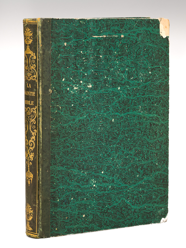 photo n°9 : La Sainte Bible contenant l'Ancien et le Nouveau Testament. Traduction par Le Maistre de Sacy, illustrée de 180 gravures, d'après Raphaël, Michel-Ange, Rubens, Titien, Poussin, Lebrun, Annibal Carrache, Murillo, Lesueur, Paul Vér