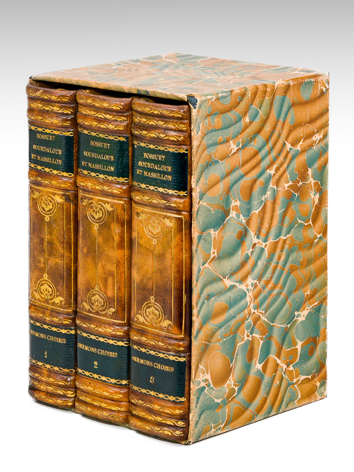photo n°12 : Sermons choisis de Bossuet, de Bourdaloue et de Massillon, contenant les Principes de la Foi et les Règles de la vie chrétienne (3 Tomes - Complet)