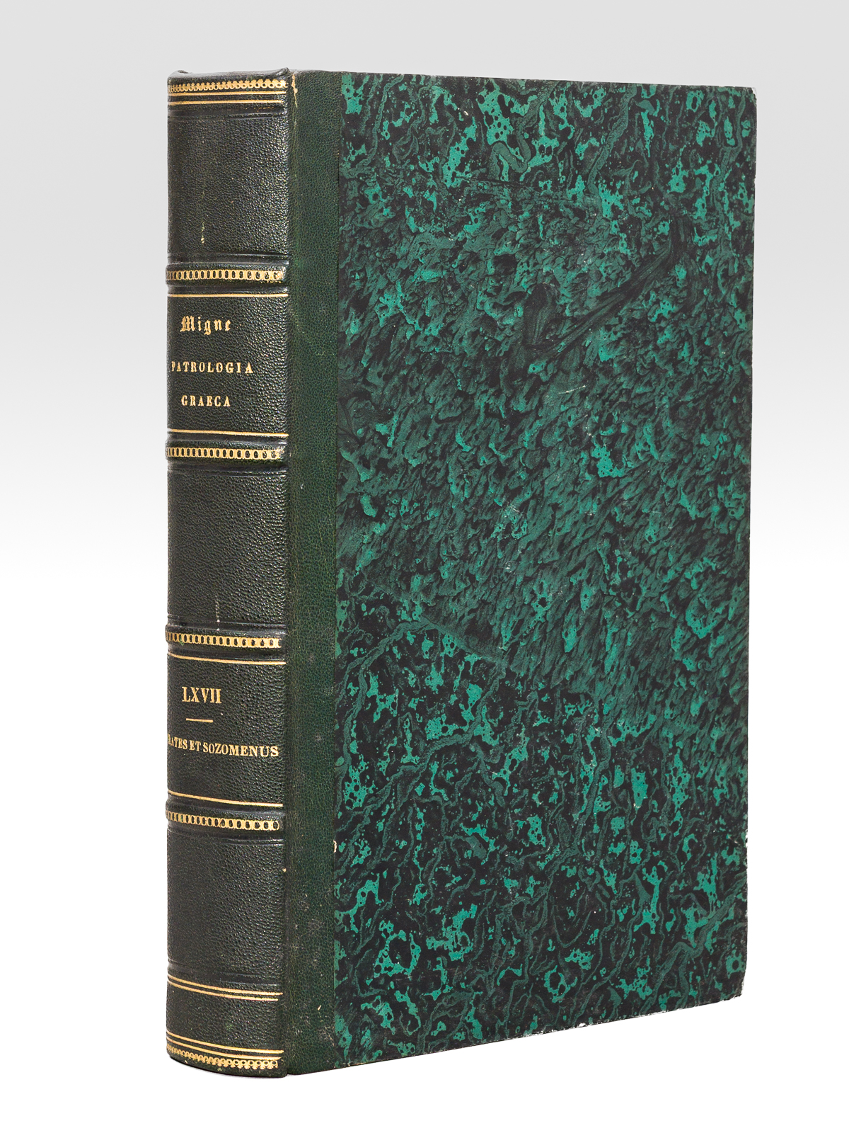 photo n°13 : Socratis Scholastici, Hermiae Sozomeni Historia Ecclesiastica (1 Tome - Complet). Patrologiae Cursus completus. Series Graeca. Tomus LXVII [ Patrologia Graeca Tome 67 - Socrate le Scolastique et Sozomène  ]