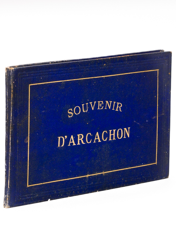 photo n°9 : Souvenir d'Arcachon  [ Album de photos anciennes : Vue générale prise du Casino - Vue générale du Casino - Le Casino - Le Buffet de la Gare - La Plage - Le Phare - Le Grand Hôtel - Le Château de Mr. De Gannes - La P