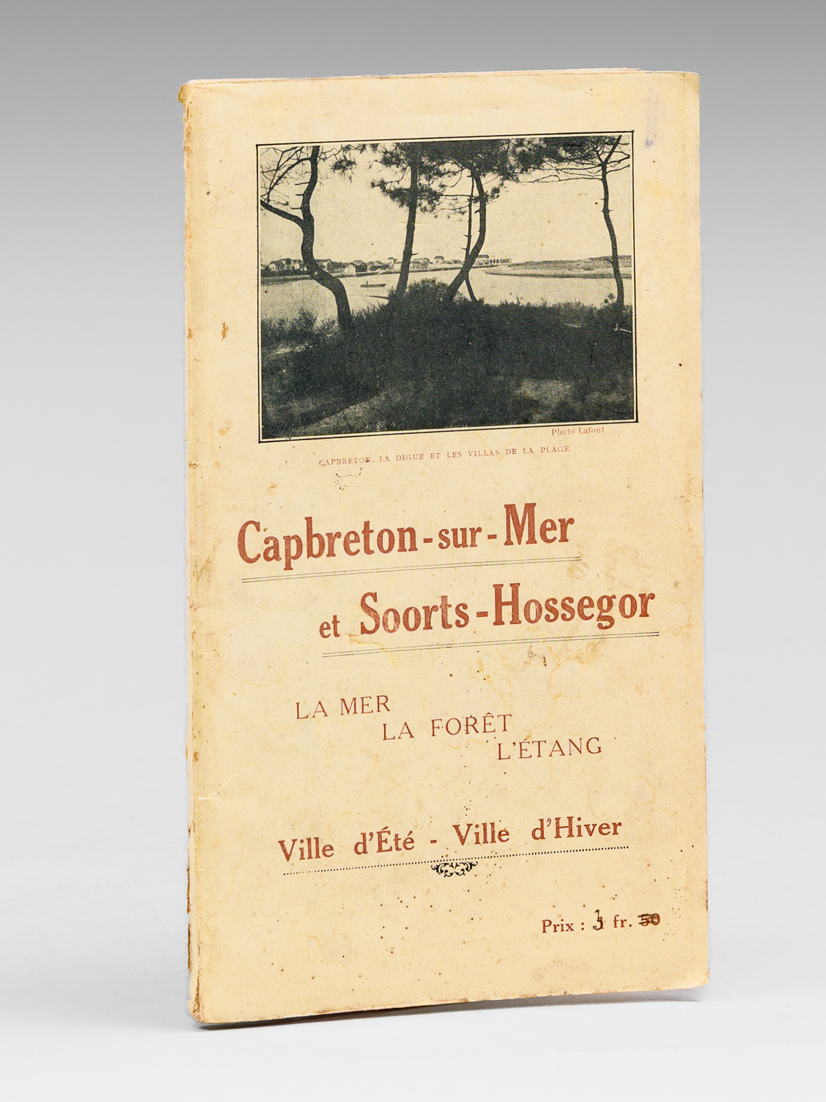 photo n&deg;11 : Capbreton-sur-Mer et Soorts-Hossegor. La Mer - La For&ecirc;t - L'&Eacute;tang. Ville d'&Eacute;t&eacute; - Ville d'Hiver. Guide officiel ; &Eacute;dit&eacute; par le Syndicat d'Initiative
