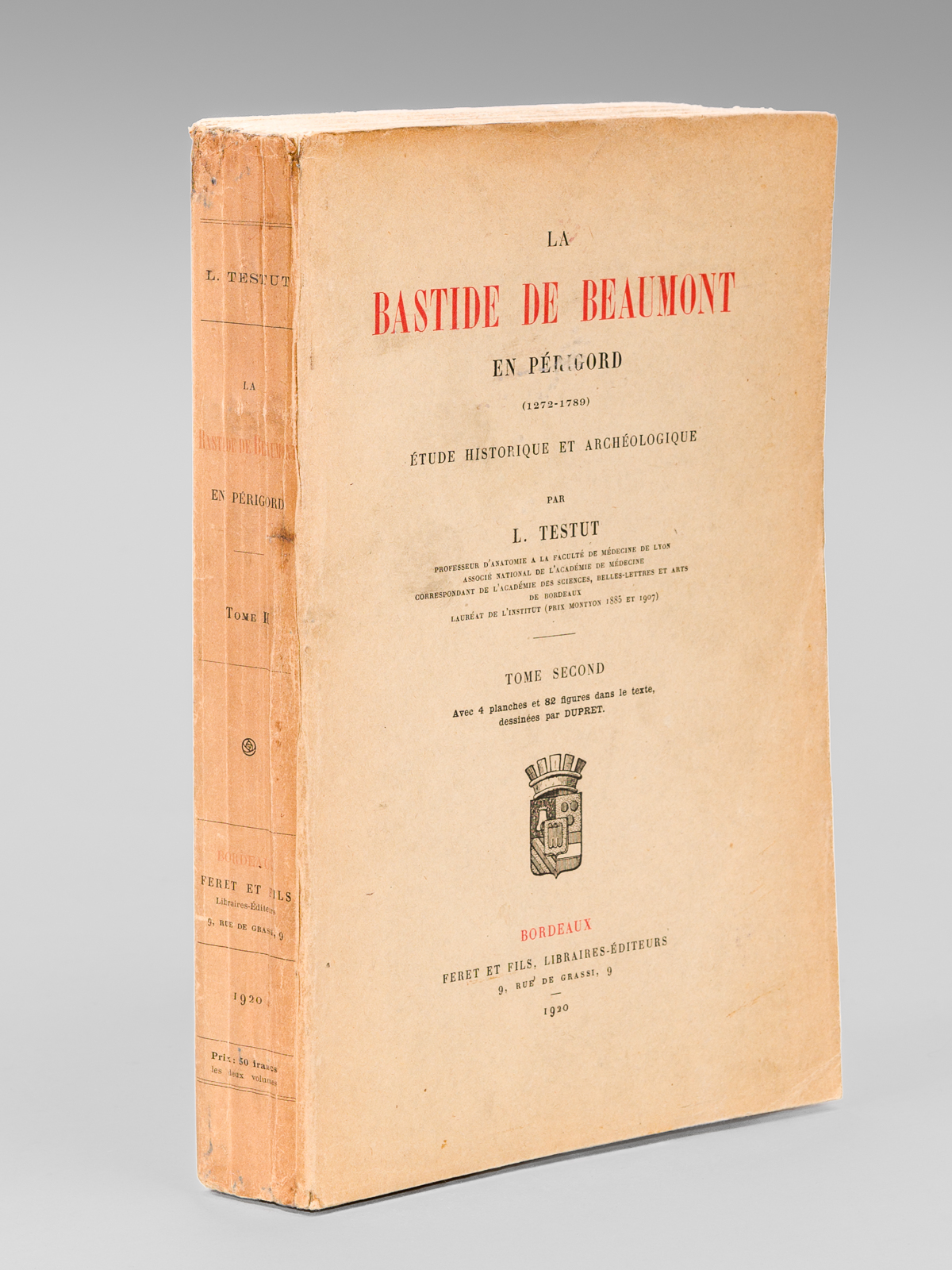 photo n°8 : La Bastide de Beaumont en Périgord (1272-1789). Etude historique et archéologique. Tome Second