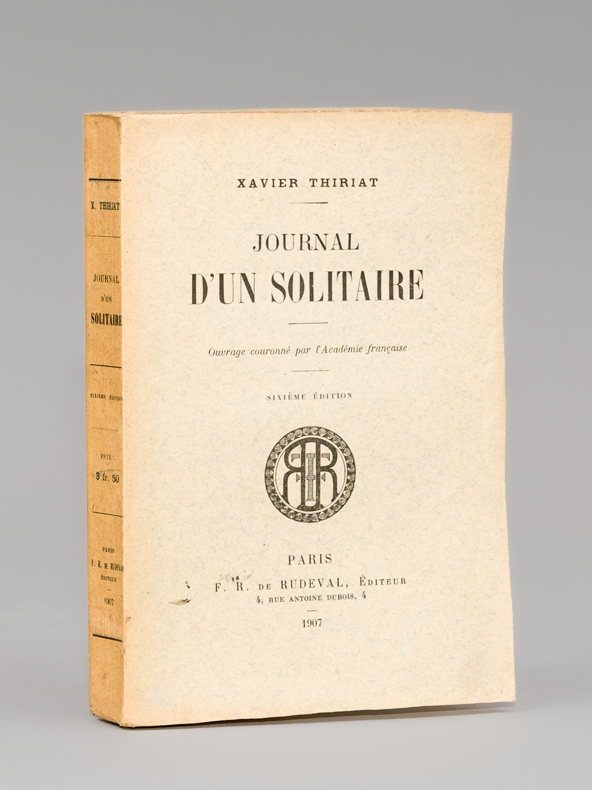 photo n°7 : Journal d'un Solitaire. [ Journal d'un solitaire et voyage à la Schlucht par Gérarmer, Longemer et Retournemer ]