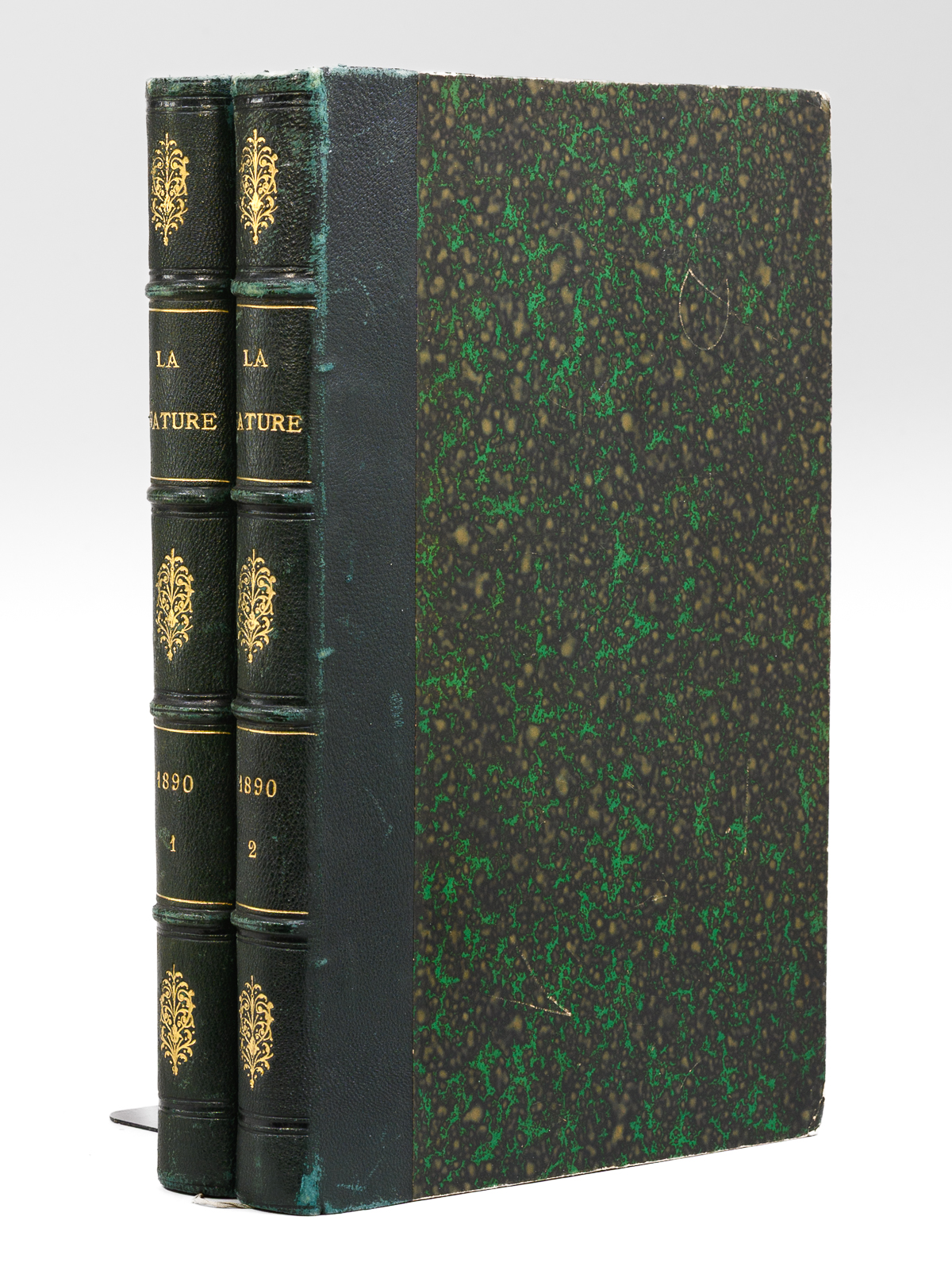 photo n&deg;20 : La Nature. Revue des Sciences et de leurs applications aux Arts et &agrave; l'Industrie. Dix-huiti&egrave;me Ann&eacute;e 1890. [ Ann&eacute;e 1890 compl&egrave;te ] Premier semestre ; Deuxi&egrave;me semestre