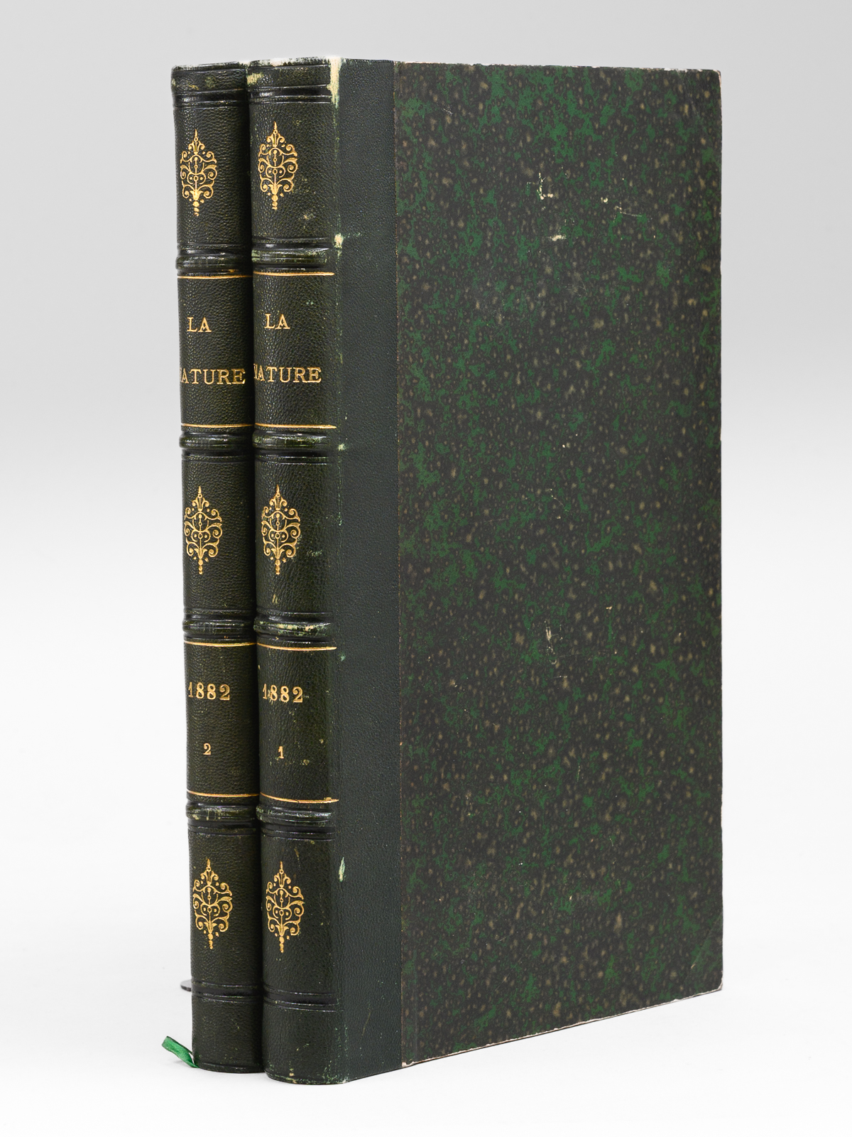 photo n&deg;15 : La Nature. Revue des Sciences et de leurs applications aux Arts et &agrave; l'Industrie. Dixi&egrave;me Ann&eacute;e 1882. [ Ann&eacute;e 1882 compl&egrave;te ] Premier semestre ; Deuxi&egrave;me semestre