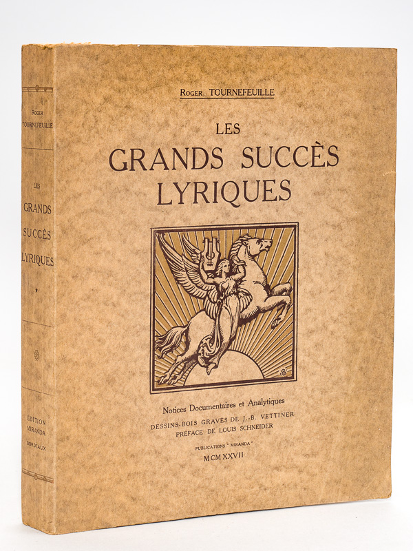 photo n°12 : Les Grands succès lyriques. Notices documentaires et analytiques.