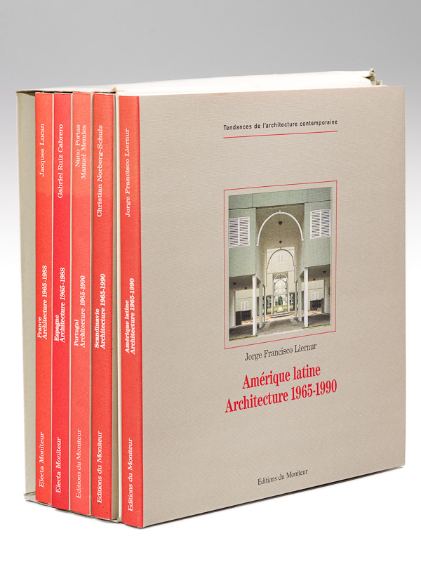 photo n°13 : Tendances de l'architecture contemporaine (5 Tomes) France Architecture 1965-1988 ; Espagne Architecture 1965-1988 ; Portugal Architecture 1965-1990 ; Scandinavie Architecture 1965-1990 ; Amérique Latine 1965-1990
