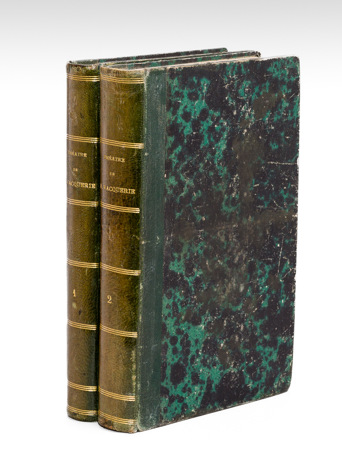 photo n°11 : Théâtre Complet de Auguste Vacquerie (2 Tomes - Complet) [ Livre dédicacé par l'auteur ] Tome I : Tragaldabas. Les Funérailles de l'Honneur ; Tome II : Souvent Homme varie. Jean Baudry. Le Fils