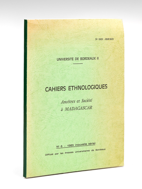 photo n°9 : Cahiers Ethnologiques. n° 6 - 1985 (nouvelle série) Ancêtres et Société à Madagascar [ Catalogue de l'exposition Les Ancêtres et la Société à Madagascar organisée du 2 mai au 15 juin