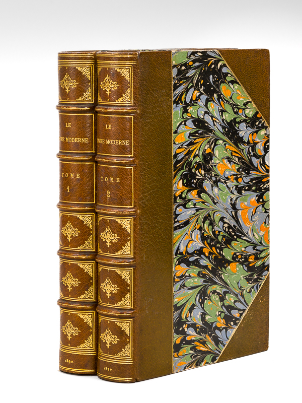 photo n°14 : Le Livre moderne. Revue du Monde Littéraire et des Bibliophiles contemporains. (Tomes 1 et 2 ) Tome I : Janvier-Juin 1890 ; Tome II : Juillet-Décembre 1890