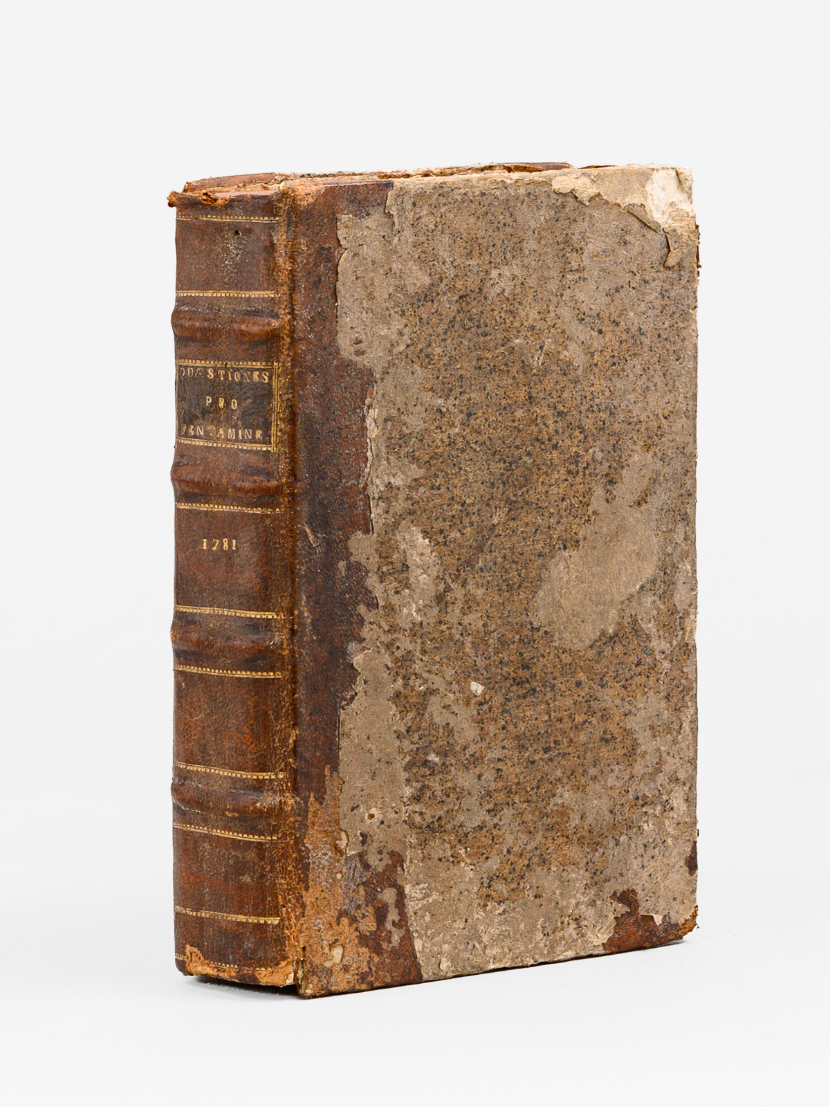 photo n&deg;11 : [ Manuscrit : ] Praecipui librorum Digestorum libri, nec non eorum titulorum praecipui Pro tentamine in quaestiones redacti