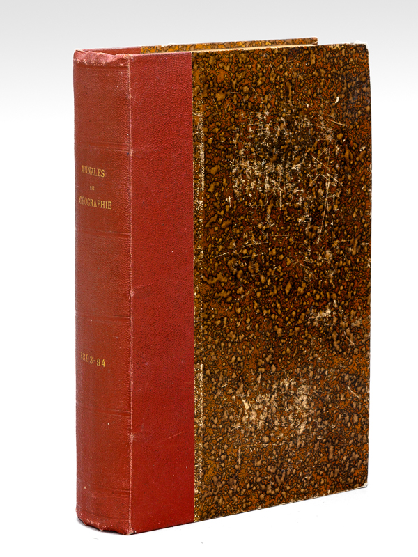 photo n°12 : Annales de géographie. Tome III : Octobre 1893 à Juillet 1894 [ Suivi de : ] Bibliographie de l'année 1893. I Partie Générale II Partie régionale [ Edition originale ] [ Contient notamment : ] Welsh : Explication