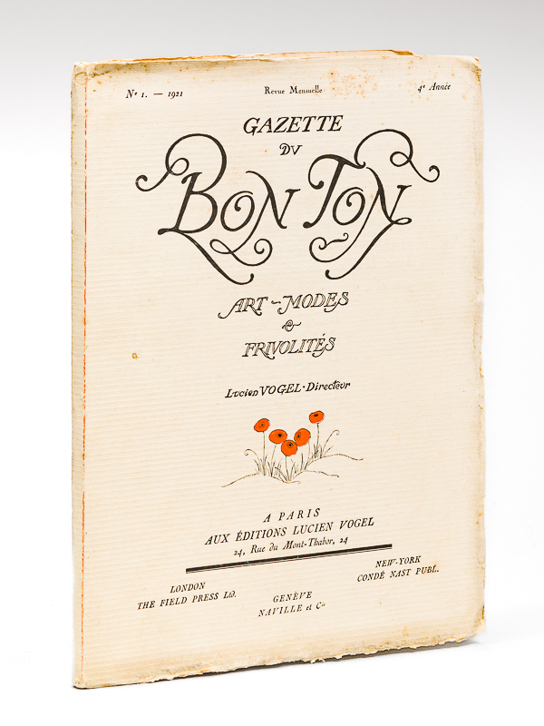 photo n°14 : Gazette du Bon Ton. Art - Modes & Frivolités. Année 1921  - 4e Année - Numéro 1 - Revue Mensuelle