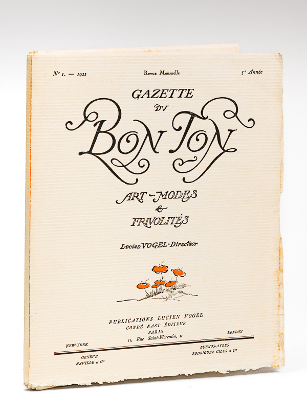 photo n°17 : Gazette du Bon Ton. Art - Modes & Frivolités. Année 1922  - 5e Année - Numéro 1  - Revue Mensuelle