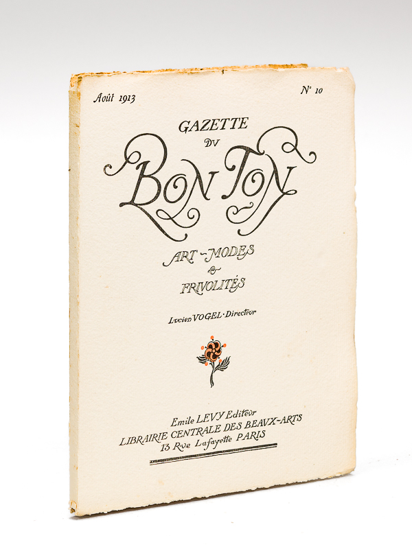 photo n°13 : Gazette du Bon Ton. Art - Modes & Frivolités. Août 1913  - Numéro 10