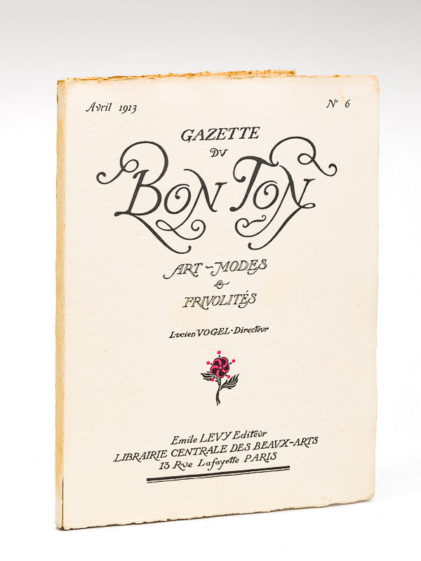 photo n°12 : Gazette du Bon Ton. Art - Modes & Frivolités. Avril 1913  - Numéro 6