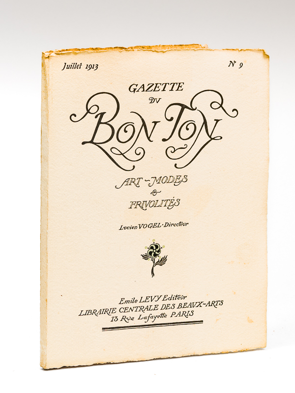 photo n°14 : Gazette du Bon Ton. Art - Modes & Frivolités. Juillet 1913  - Numéro 9