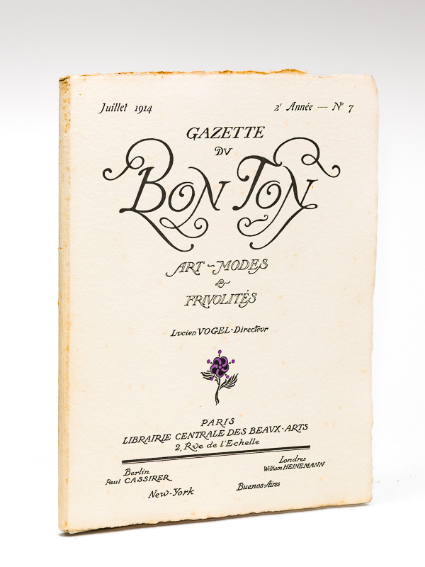 photo n°18 : Gazette du Bon Ton. Art - Modes & Frivolités. Juillet 1914  - 2e Année - Numéro 7