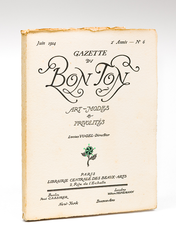 photo n°20 : Gazette du Bon Ton. Art - Modes & Frivolités. Juin 1914  - 2e Année - Numéro 6