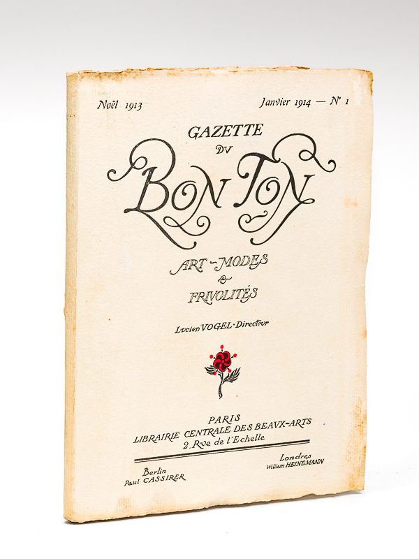 photo n°15 : Gazette du Bon Ton. Art - Modes & Frivolités. Noël 1913 - Janvier 1914  - Numéro 1