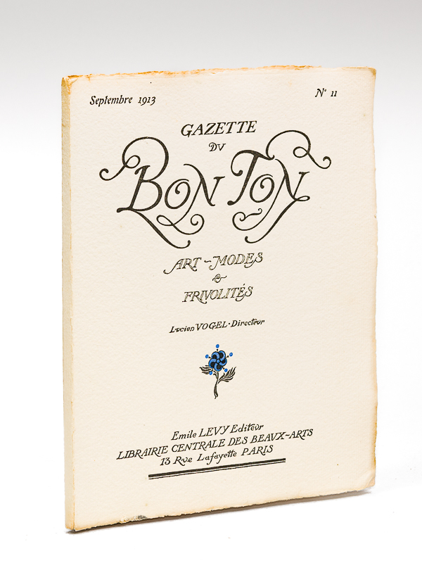 photo n°17 : Gazette du Bon Ton. Art - Modes & Frivolités. Septembre 1913  - Numéro 11