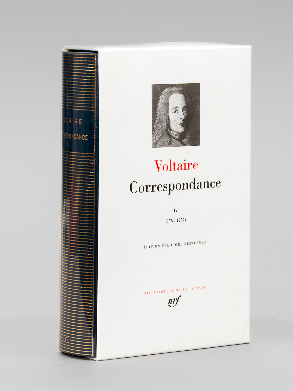 photo n°5 : Correspondance IV (janvier 1754 - décembre 1757). Edition Théodore Bestermann.