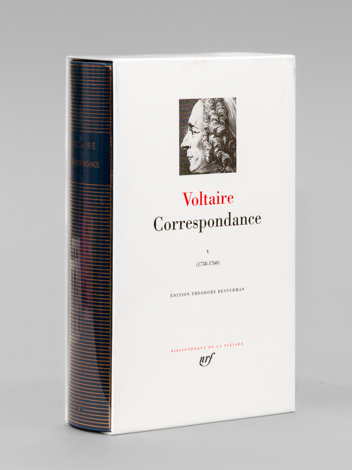 photo n°6 : Correspondance V (janvier 1758 - septembre 1760). Edition Théodore Bestermann.