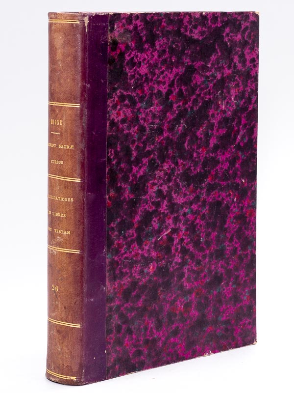 photo n°12 : Scripturae sacrae, cursus completus. Tome XXVI : Wouters, Martin : Dilucidationes in libros Genesis, Exodi, Levitici, Numerorum, Deteronomii, Josue, Judicum, Ruth, Regum, Paralipomenon, esdrae, Judit, Esther et Macchabaeorum